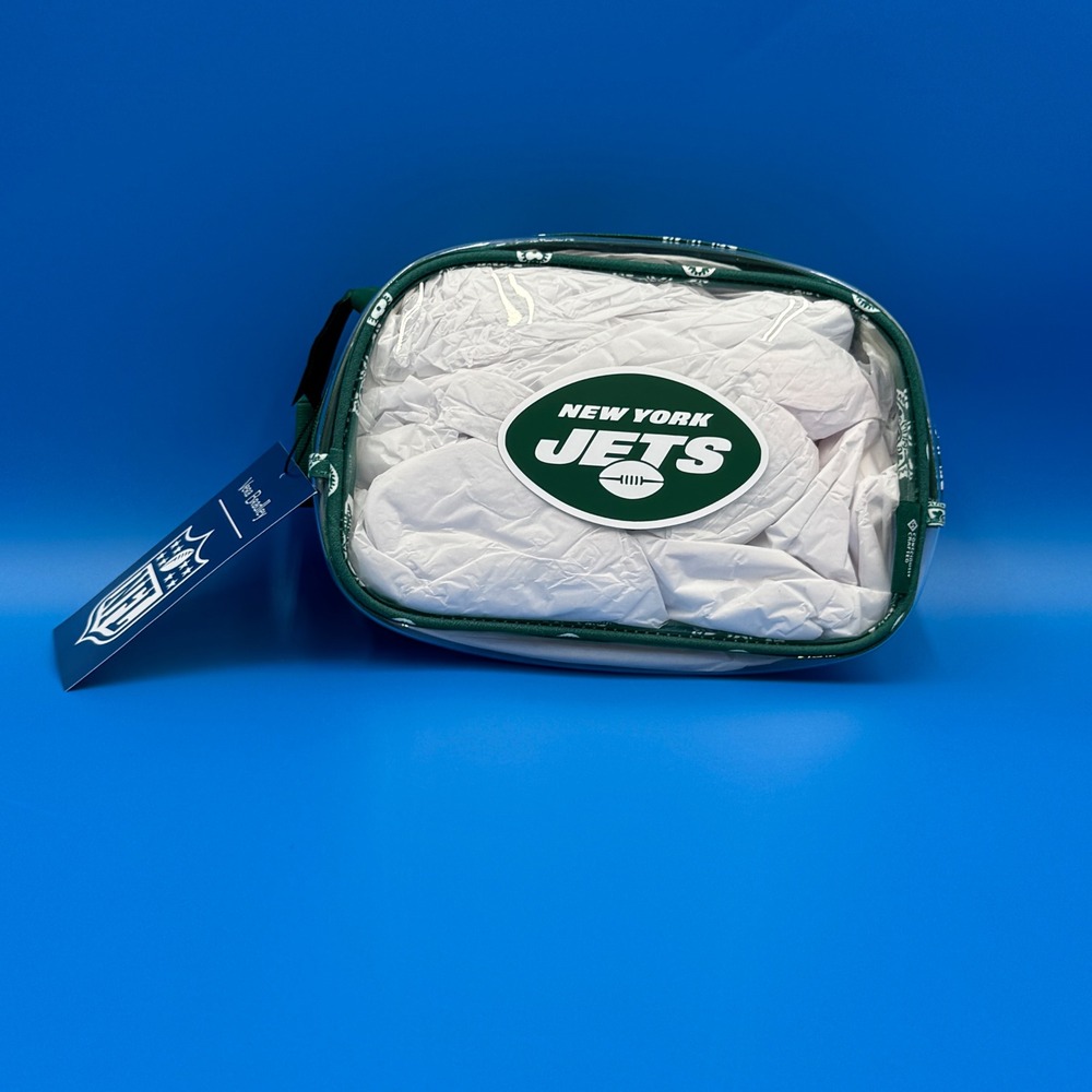 Vera Bradley‎ NFL New York Jets Clear Belt Bag Fanny Pack Stadium Approved